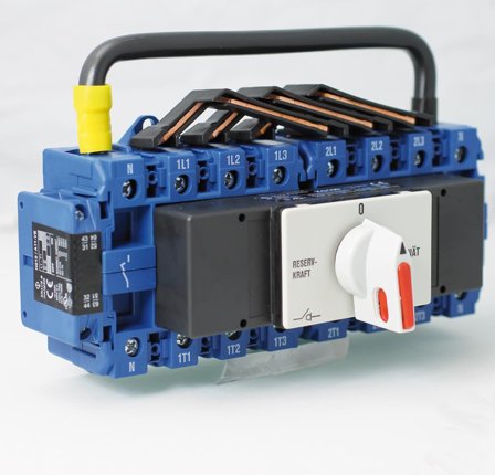 Kraus & Naimer KG64B T904/S-A421xVE Reservkraftsomkopplare 4-polig för normcentral 63 A, Elfördelning & strömförsörjning