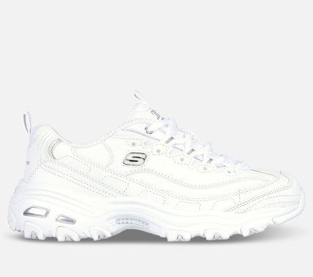 Skechers, D'Lites - Fresh Start, 37,5, Hvid, Dame