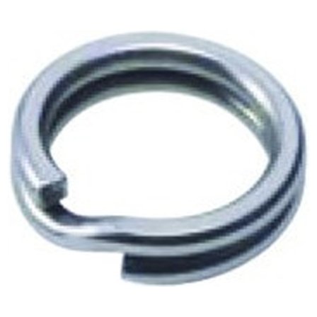 BFT Splitring, stainless, 360lb, #14 - 5-pack