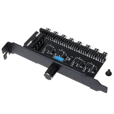 1 till 8 Splitter 4Pin Kylning PWM Fläkt Power 12V Power