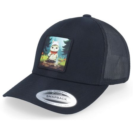 Iconic - Svart trucker Keps - "Little Guy Black Trucker " @ Hatstore