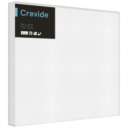 Crevide Tiefer 3D Keilrahmen Leinwand Baumwolle/Polyester 50x50