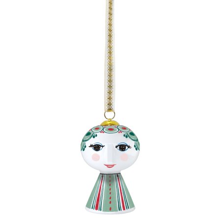 Bjørn Wiinblad Eva joulukoriste 2025 7,5 cm, vihreä