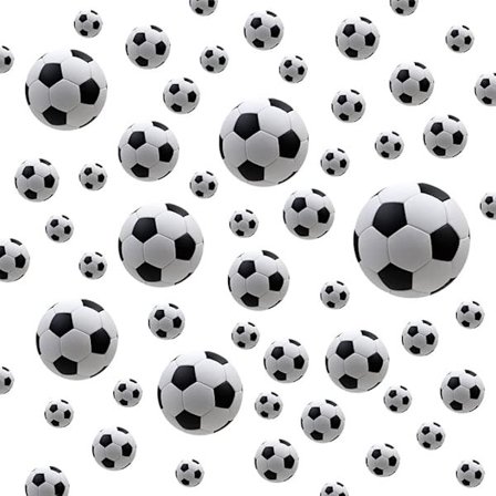 3D Fotball Svart/Hvit Veggklistremerker I VM EM Sport Plakat Dekorative Klistremerker I Veggdekor Kompatibel Barn Gutter Barn Baby Barnerom 