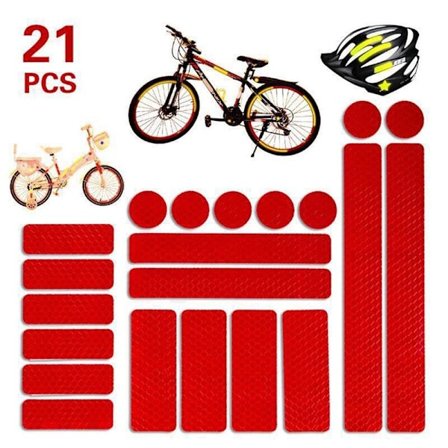 21-Pack Reflex Remsor i Olika Formar