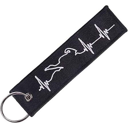 Moottoripyörän avaimenperä, auton avaimenperä, moottoripyörän tarvikkeet, auton tarvikkeet, musta, yksi koko