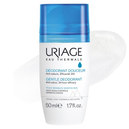 URIAGE Deodorante Delicato Roll-on, Efficacia antiodore 24h 50ml - Deodorante Roll-on