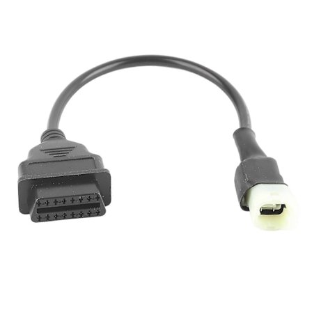 OBD2 till 4-Pin Diagnostikadapterkabel Motorcykel Feldetekteringsdelar Passar för Motorcyklar Eller Liknande