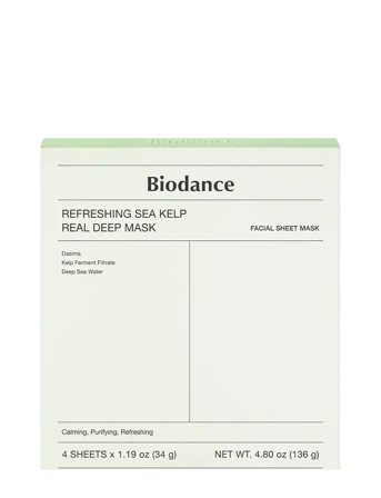 Biodance Refreshing Sea Kelp Real Deep Mask (4 Pcs.) - Nude - 4 PCS