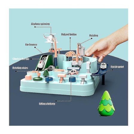 Børne Bil Eventyrbane Legetøjsbiler Bilbane Legesæt