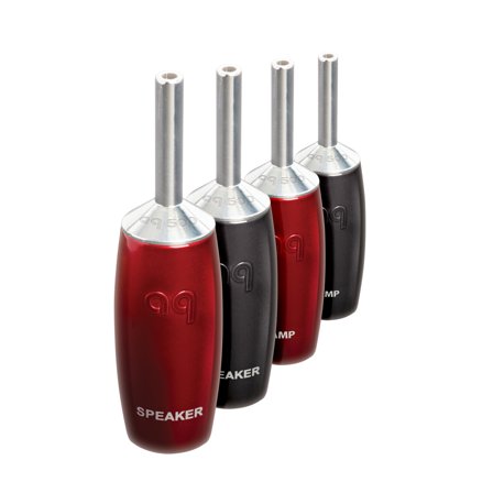 AudioQuest Banana 500S Bananenstecker - Schwarz