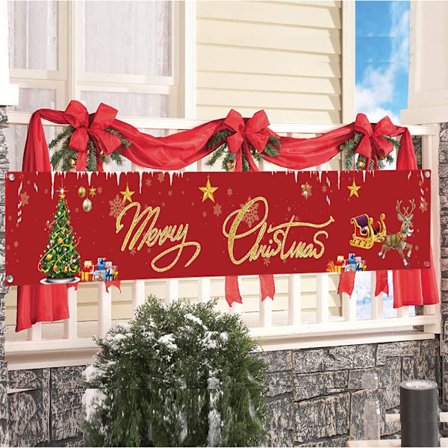 Julbanderoll, God Jul Dörrbanderoller, Stor Julbanderoll