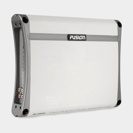 Námořní zesilovač Fusion Signature MS-AM402, 12 V, 500 W, bílý, se 2 kanály
