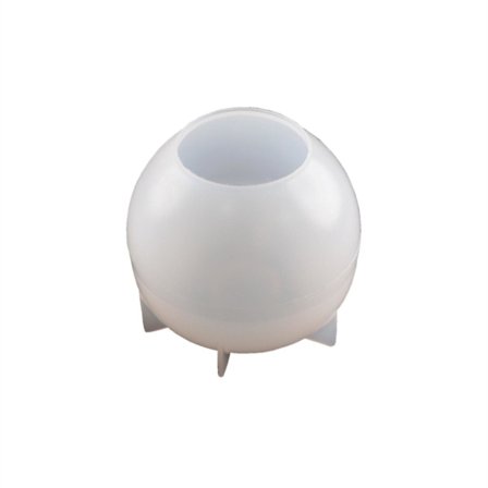 Silikoneform til sfærisk lysestager, epoxyharpiksform til stearinlys, smykkeredskab, dekorativt håndlavet DIY-håndværk