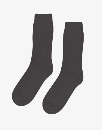Merino Wool Blend Sock - Lava Grey - 41-46