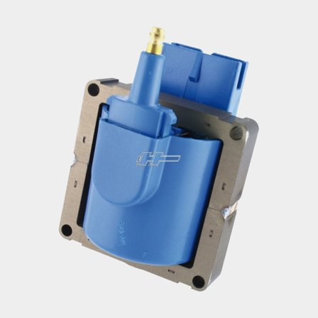 Standard Motors Tändspole i blå färg tillverkad av hållbar metall och plast för optimal motorprestanda och tändning