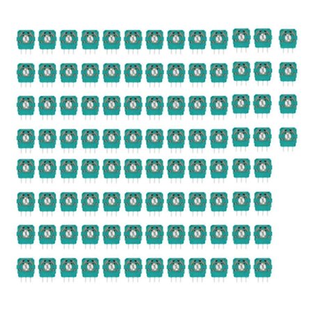 100 stk. Joystick Potentiometre Sensor Modul Kit til 10K Controllere 3D Thumbstick Akse Modstande Reparationsdel