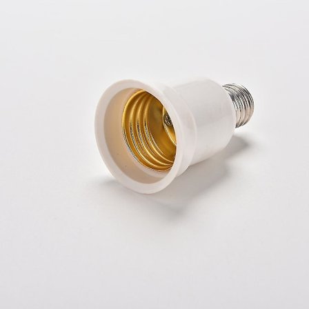 E17 til E27 Sockel Base LED Halogen CFL Pære Adapter Konverter Holder