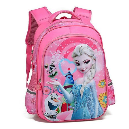 Frossen/prinsesse Sofia barneryggesekk bokvesker lett stor kapasitet barneskole ryggsekk gaver