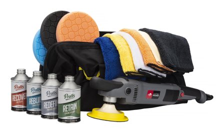 PELA 513923 Poleringsmaskin med tilbehør, 1050W, Maskiner