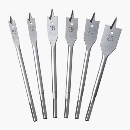 Biltema - Senterborsett 6 stk.