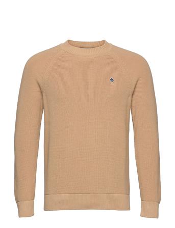 D2. Cotton Rib C-Neck Brown GANT
