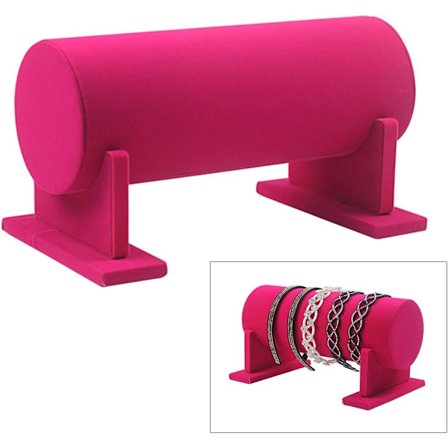 Blødt pandebånd display stand hårbøjle hårklemme holder organizer aftagelig T-bar display stand til kæder armbånd halskæder udstillingsvindue 