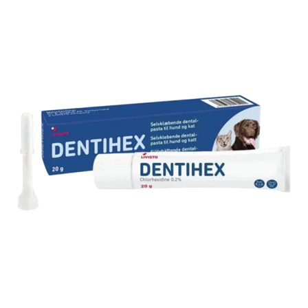 Dentihex Tannpasta til hund og katt, 20 g