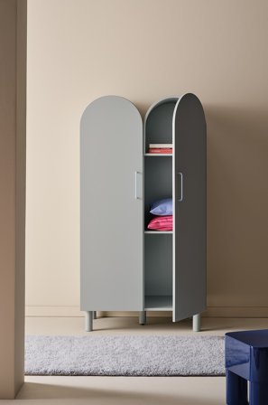 Jotex - Barnegarderobe Lys blå - DANTE - Kjøp Barneskap & barnehyller hos Jotex