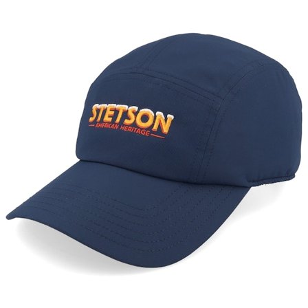 Stetson - Sininen 5panel Lippis - Snowy Midnight Blue 5-panel @ Hatstore