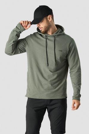 ICANIWILL - Stride Hoodie Men Sea Green - Herre - ICIW