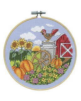 Broderipakke Bilde Høsten - Design Works Crafts