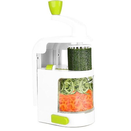 Spiralizer vihanneksille, vihannesleikkuri, kurpitsaspagettitekijä, kurpitsaspiraalileikkuri, Zucchi