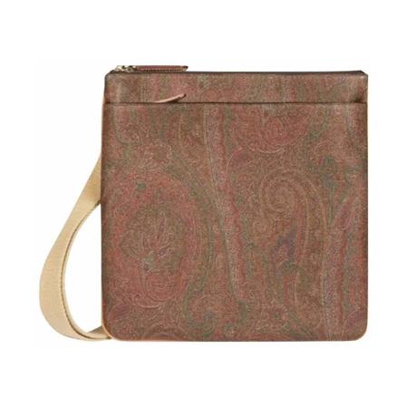 Etro, Shoulder Bags Bruin, Heren, Maat:ONE Size
