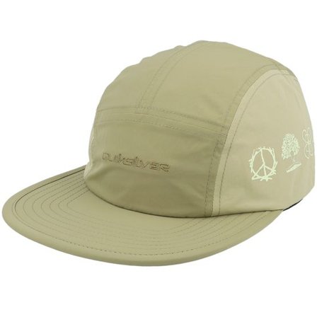 Quiksilver - Grön 5panel Keps - Camp Stacker 2 Aloe 5-Panel @ Hatstore