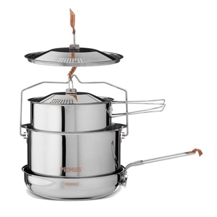 Primus CampFire grydesæt large - Rustfrit stål | KitchenOne