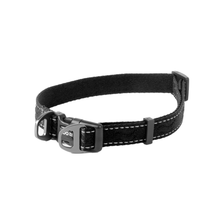 Selected by ZOO - Hundehalsbånd Rufus justerbart, 20mmx36-60cm, Svart - Hund - Halsbånd - ZOO.no