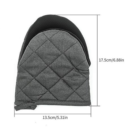 Mikrovågsugn Mini Isolering Handskar Kök 2st Värmebeständiga Hushållshandskar