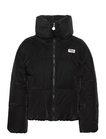 Trilj Puff Jacket Vuorillinen Takki Topattu Takki Musta FILA