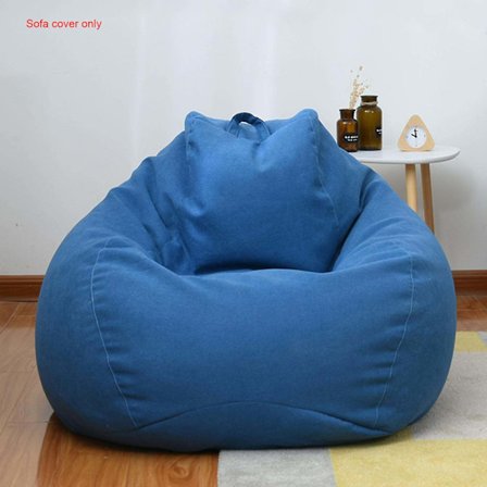 Helt Ny Extra Stor Bönpåse Stol Soffa Överdrag Inomhus Lat Lounger För Vuxna Barn Hotsale!