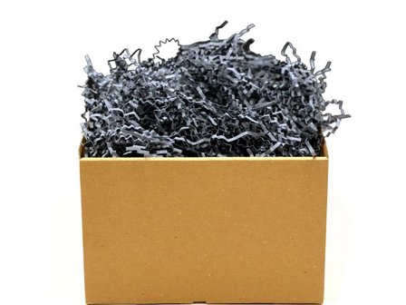Crinkle craft svart 1kg - Lyreco - Skola och förskola - Hobbypapper - Specialpapper