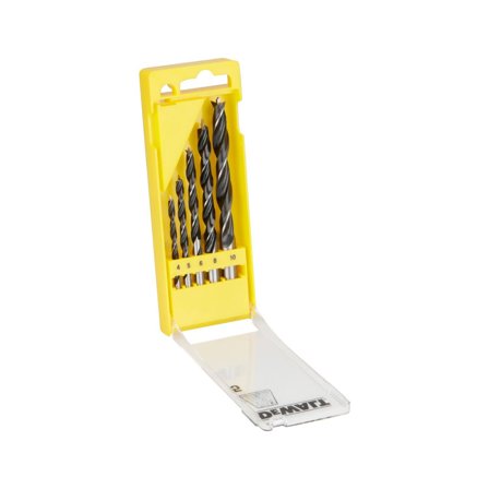 Dewalt DT4535-QZ Träborr 5-pack, 4, 5, 6, 8 och 10 mm, Borra & mejsla