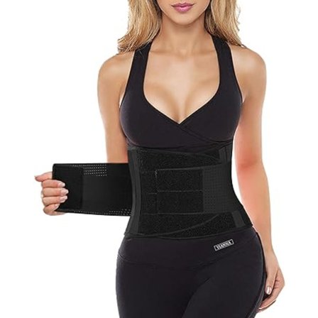 Svettebelte for kvinner og menn, magehylster, slankende flat mage