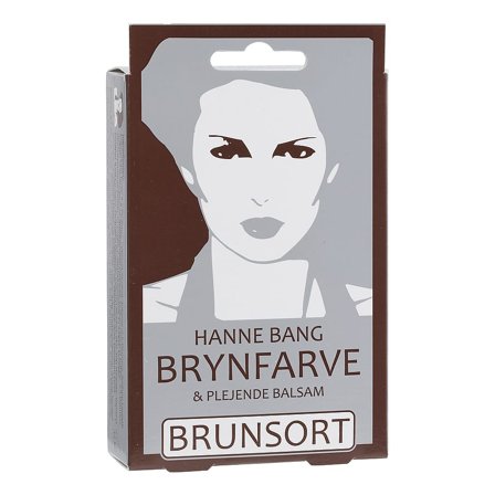 Hanne Bang Brynfarve Brunsort, Makeup, Øjenbrynsfarve, Permanent Øjenbrynsfarve