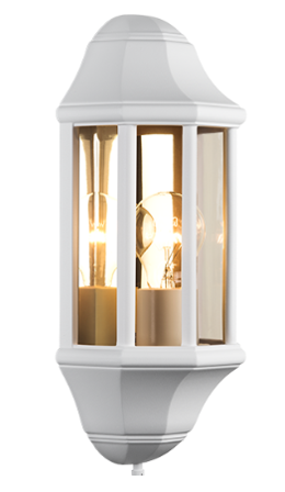 SG Sorrento Hvit E27 Max 46W