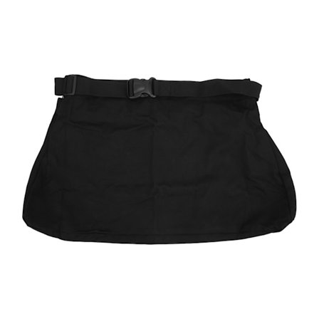 Poimintapussi Vyötärölle Kiinnitettävä Oxford-Kangas Taitettava Pestävä Uusiokäyttöinen Hedelmien Säilytyspussi Metsästykseen Musta