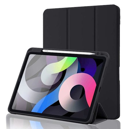 Tech-Protect iPad 10.9 2022 SmartCase-deksel svart