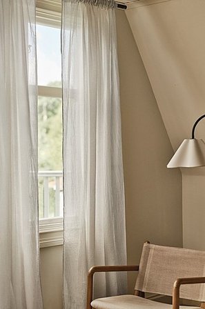 Jotex - Multifunctioneel Gordijn 2-pak Lichtgrijs Lichtgrijs - LAYER - Koop Multifunctionele gordijnen bij Jotex