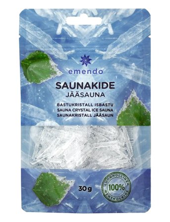 Emendo Sauna Crystal Ice Sauna 30 G Blå