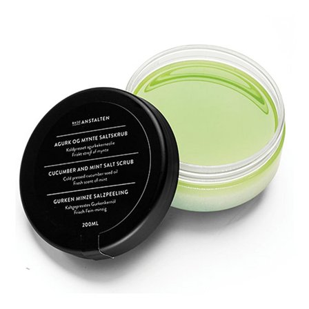 Badeanstalten Bodyscrub Agurk og Mynte, Skincare, Kropspleje, Scrub